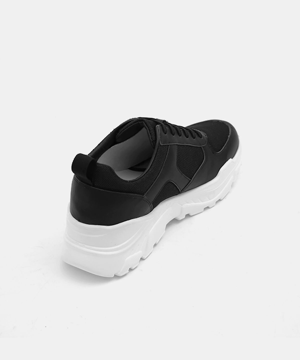 힐탑(HEELTOP) JC4718-BK 8cm 키높이 어글리 슈즈 지크 블랙 [240~280MM]