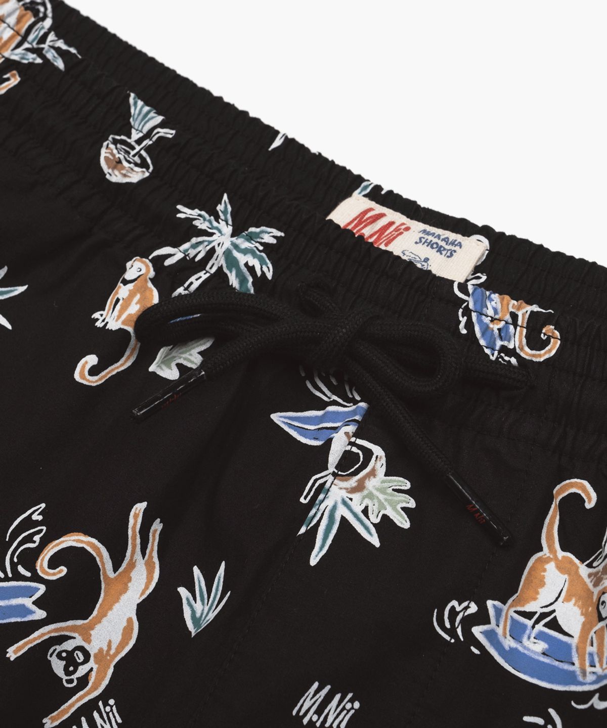 엠니(M.Nii) Monkey Surf Shorts / Black