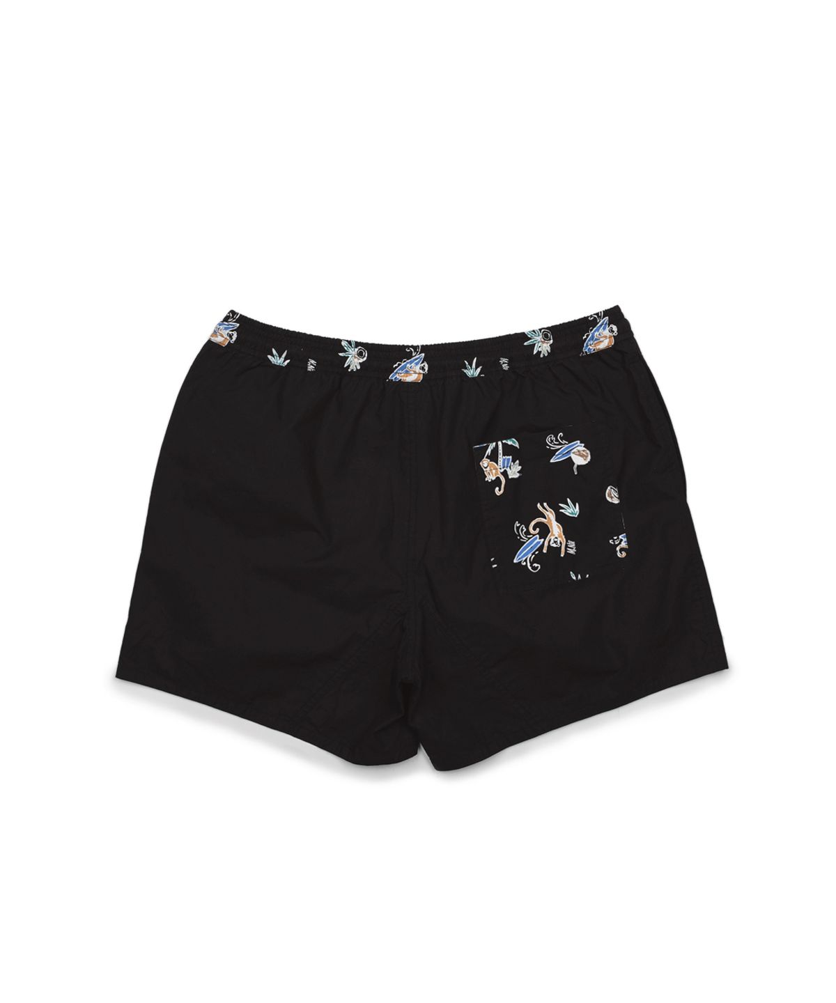 엠니(M.Nii) Basic Monkey Surf Shorts / Black