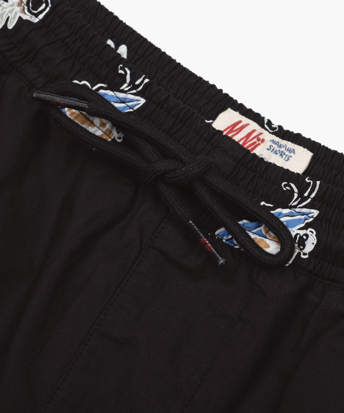 엠니(M.Nii) Basic Monkey Surf Shorts / Black