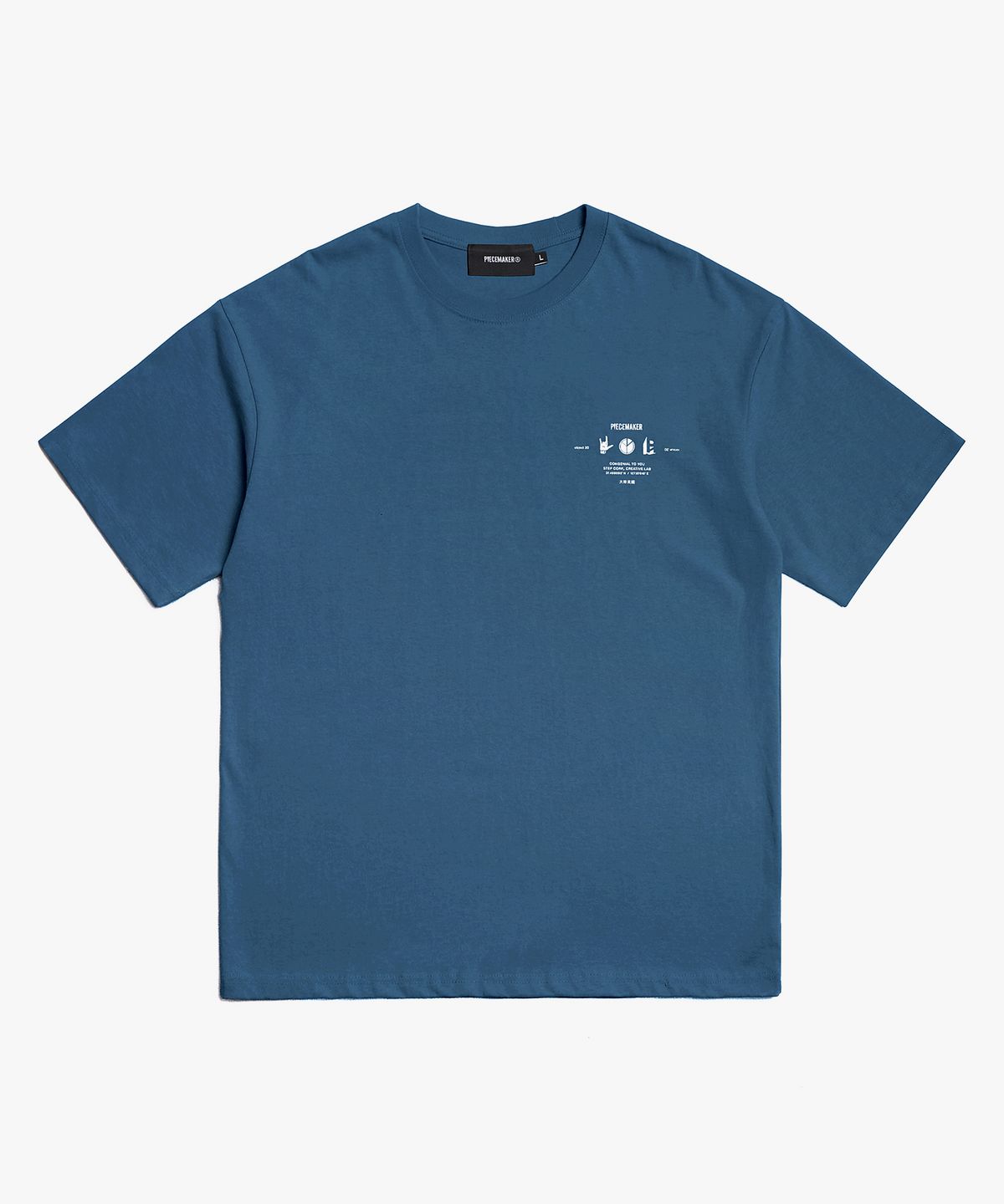 피스메이커(PIECE MAKER) PM ICON TSHIRTS (NAVY)