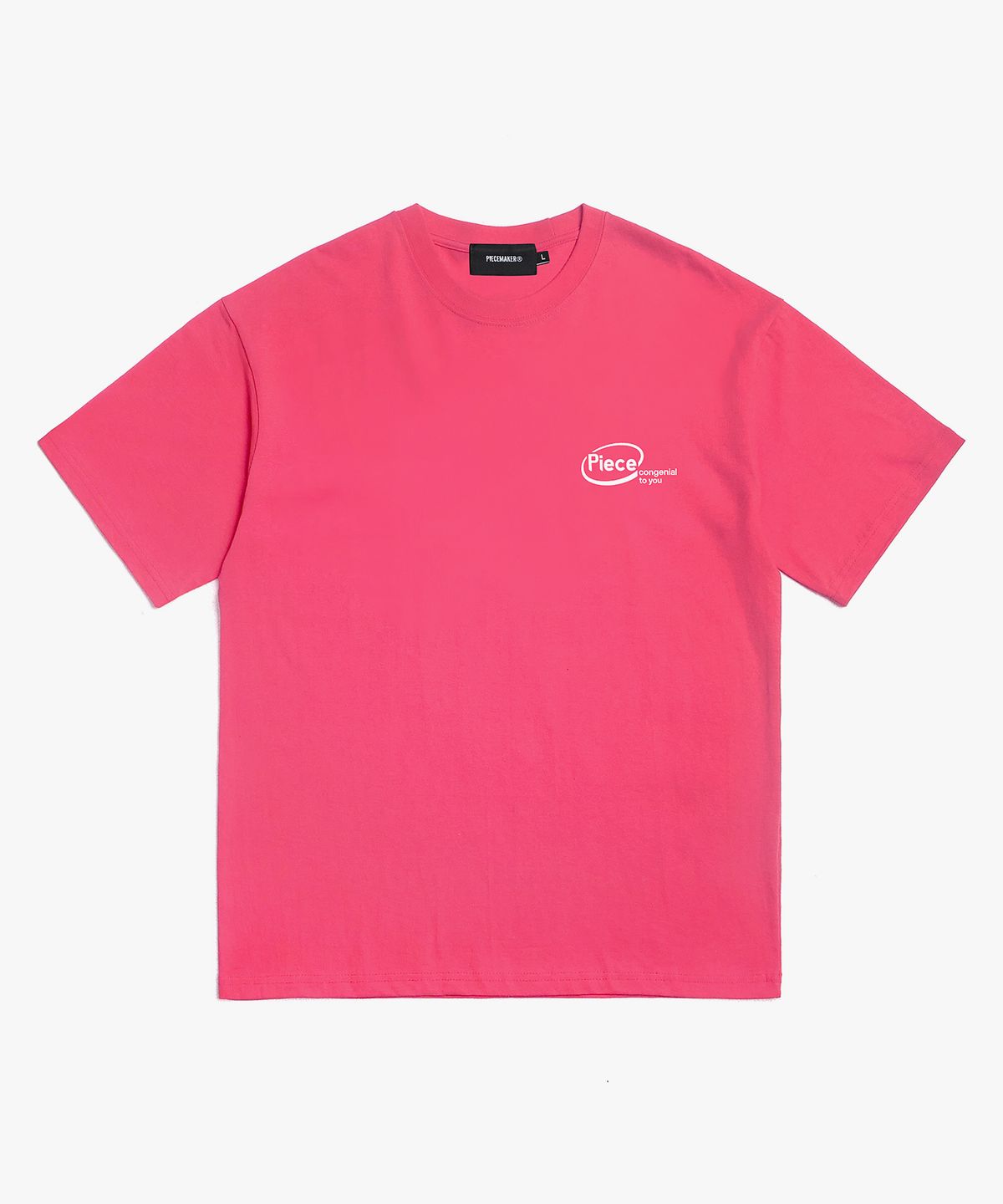 피스메이커(PIECE MAKER) PIECE 3D LOGO TSHIRTS (CORAL)