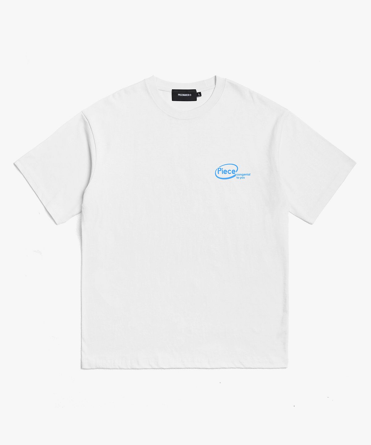 피스메이커(PIECE MAKER) PIECE 3D LOGO TSHIRTS (WHITE)