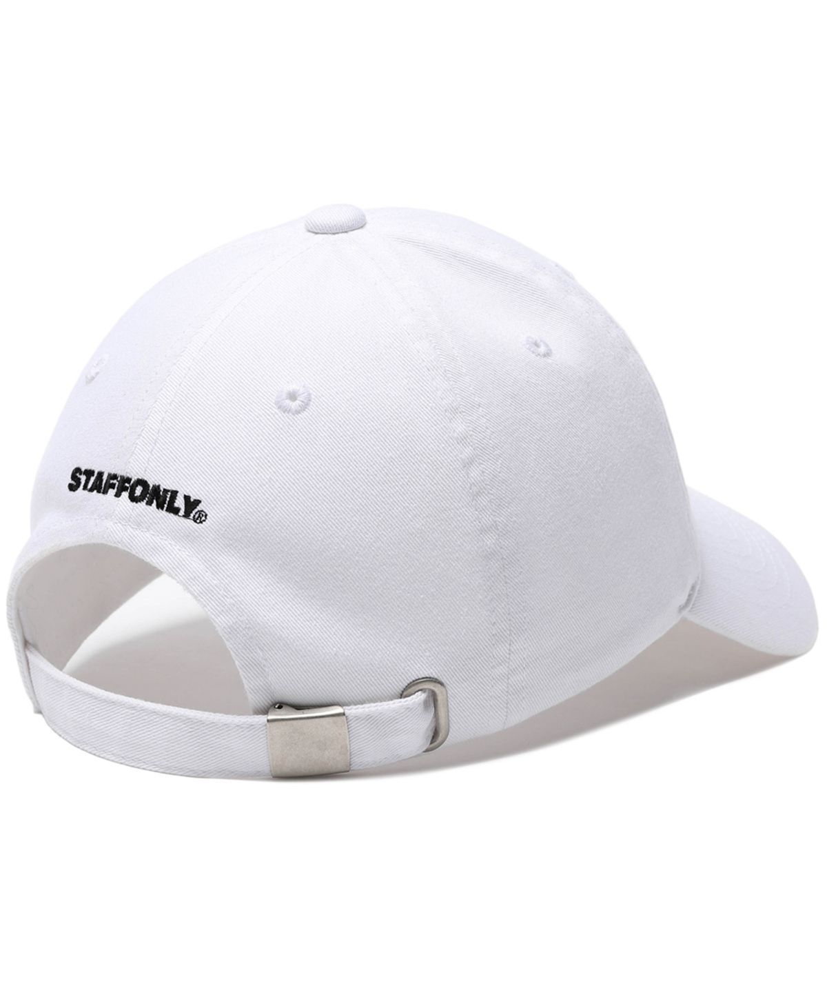 스텝온리(STAFFONLY) PIERROT BALLCAP (WHITE)