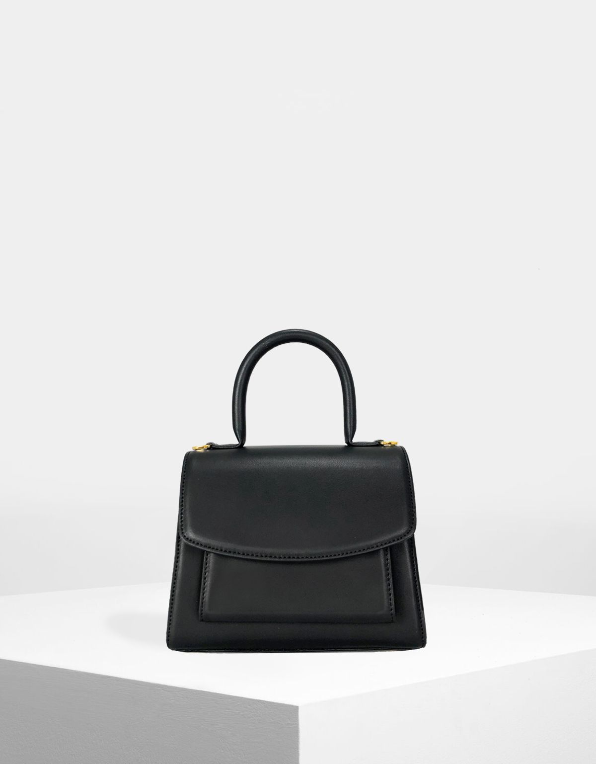 아지날리(AJINALEE) GOOD BAG BLACK 여성 스퀘어 미니 크로스 토트백
