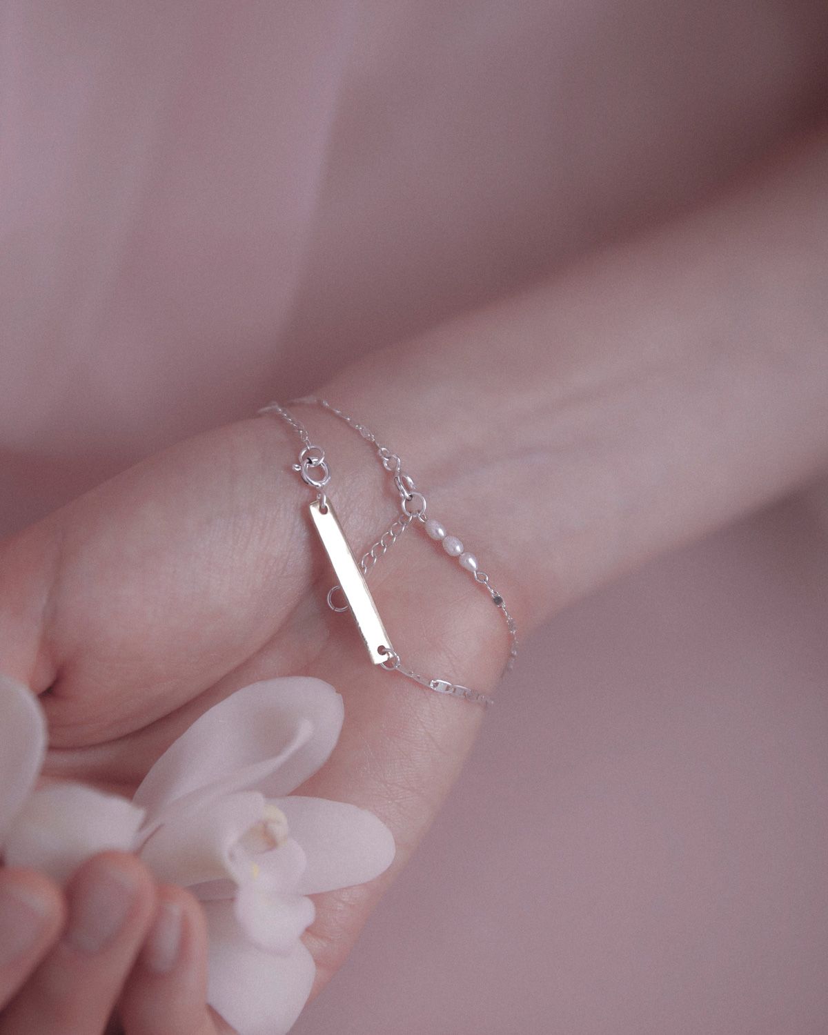 유주얼센트(UJEWELSCENT) Dew drop bracelet