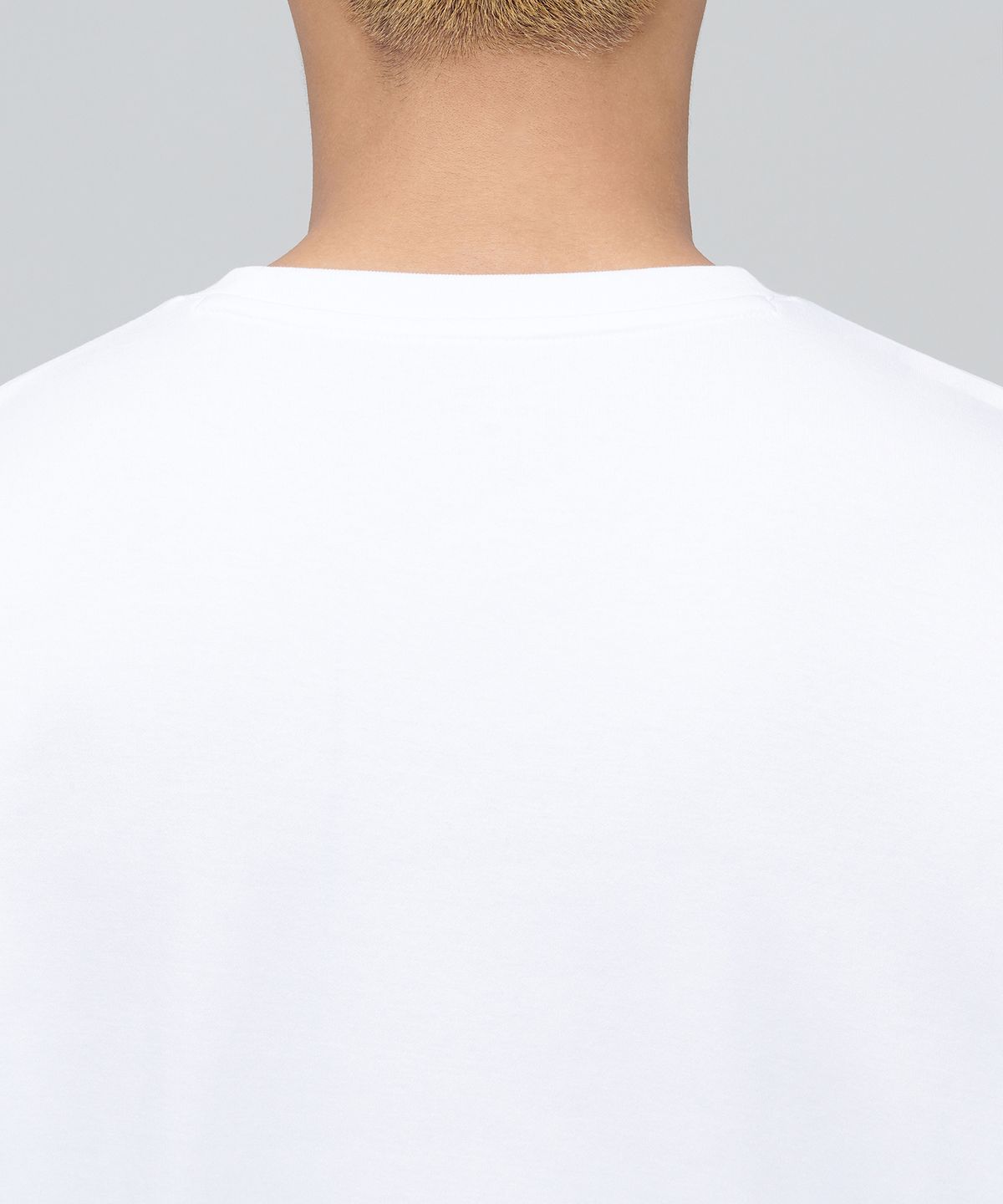 무신사 스탠다드(MUSINSA STANDARD) 릴렉스 핏 크루 넥 스트링 티셔츠 [화이트]