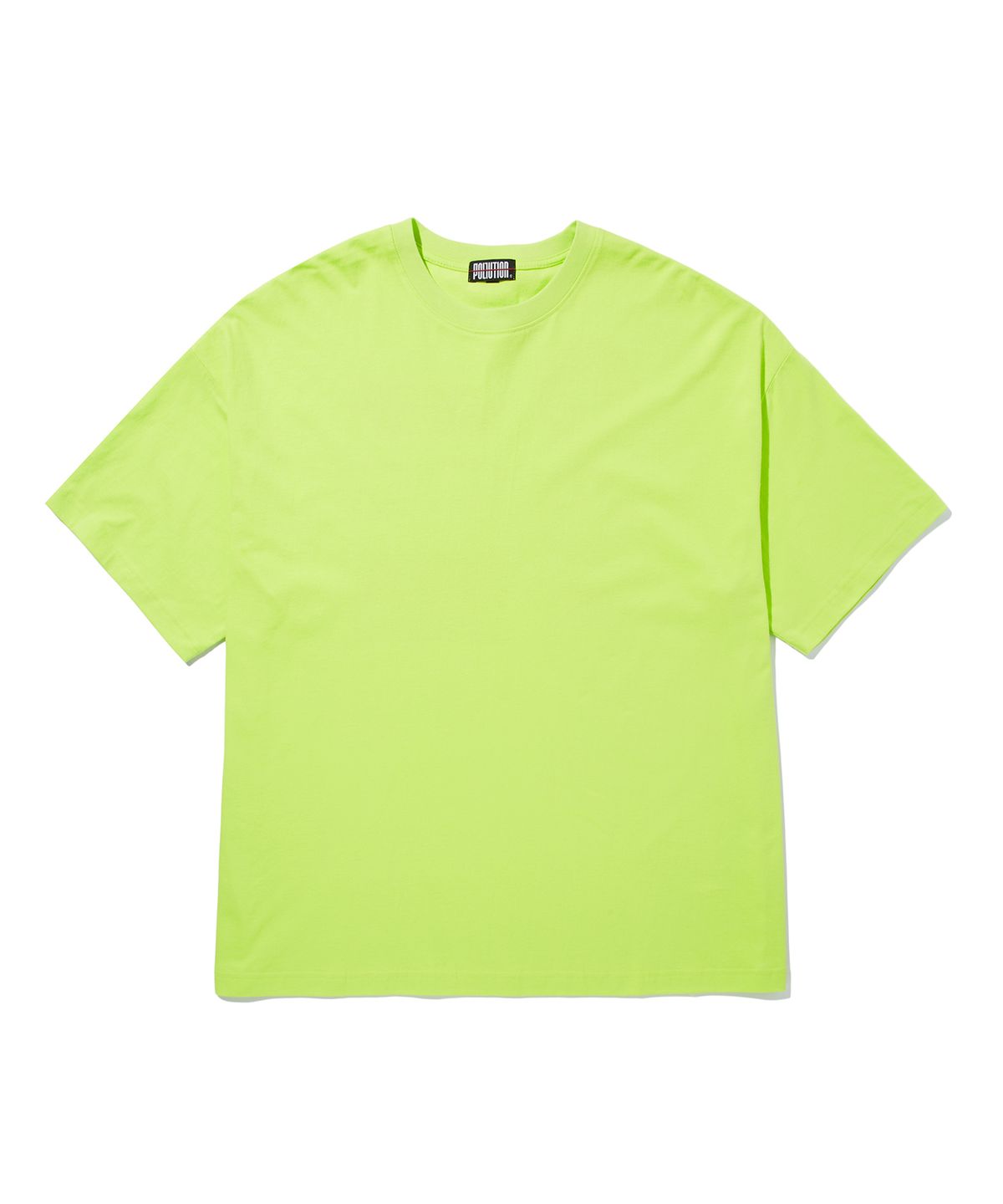 폴루션(POLLUTION) EARTH LOGO OVERSIZE T
