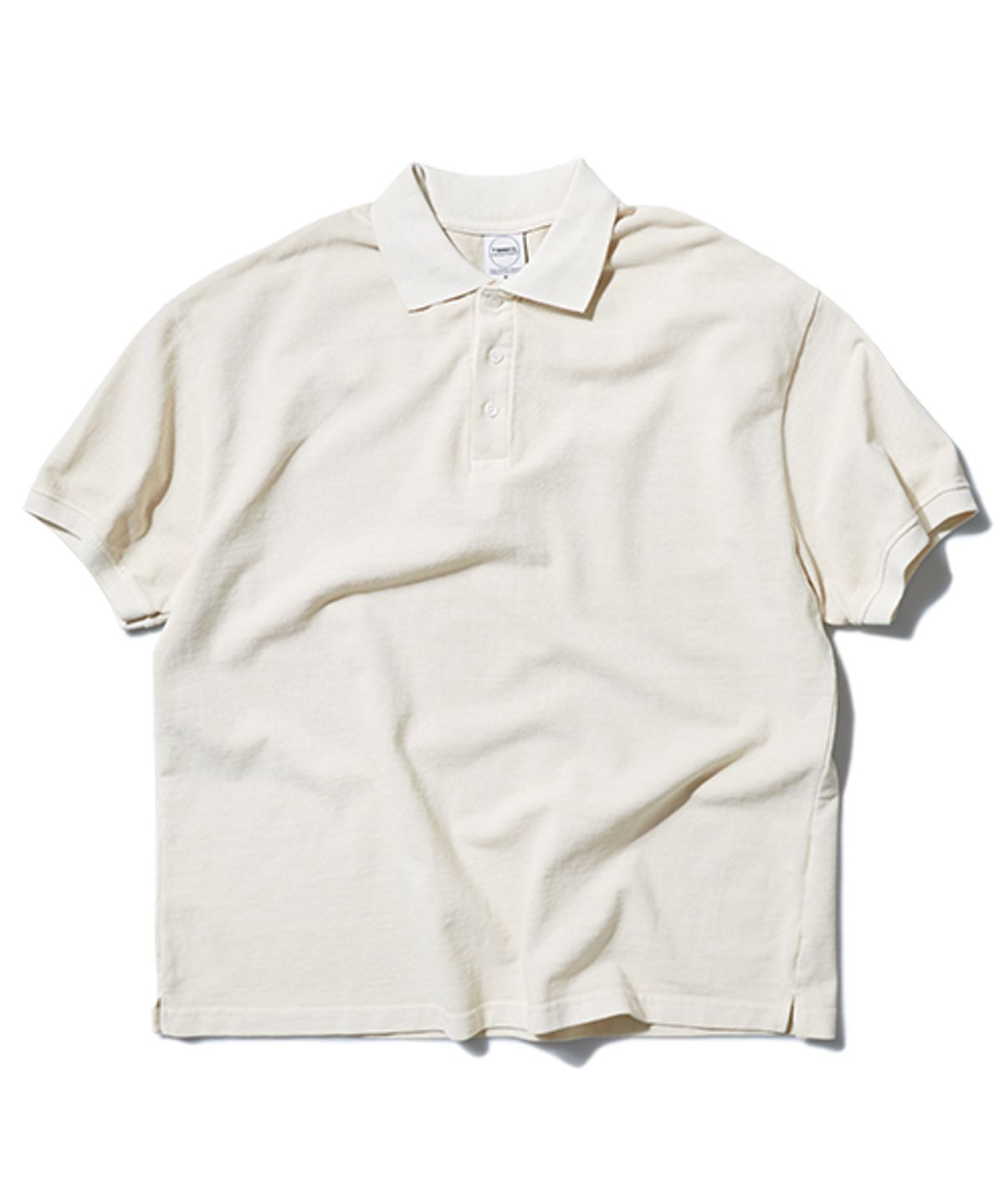 미니멀프로젝트(MINIMALPROJECT) 피그먼트 시그니쳐 오버핏 PK 폴로 티셔츠 MPK102 [BEIGE]