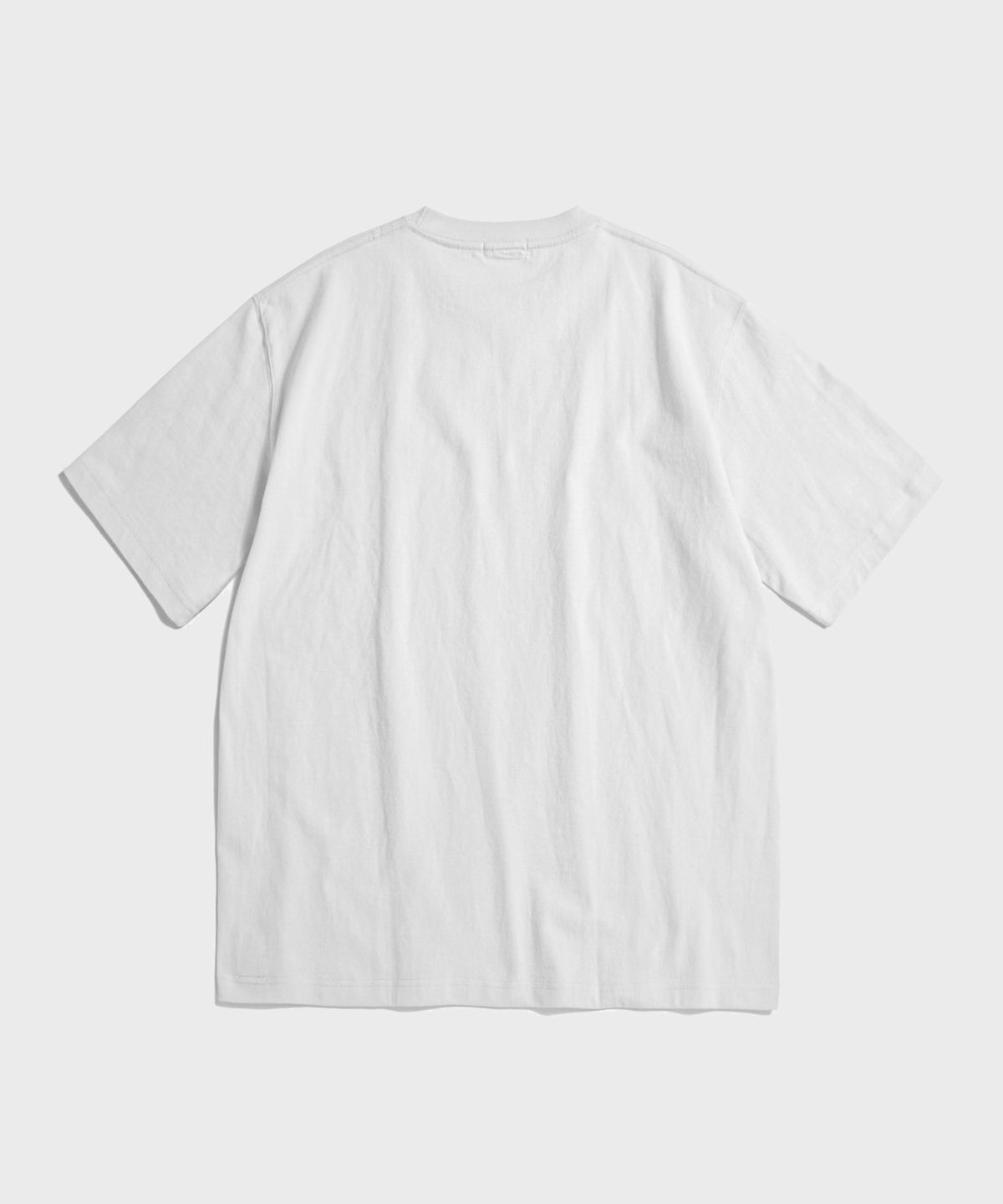 브론슨(BRONSON) 9oz USA Cotton Tubular Tee White