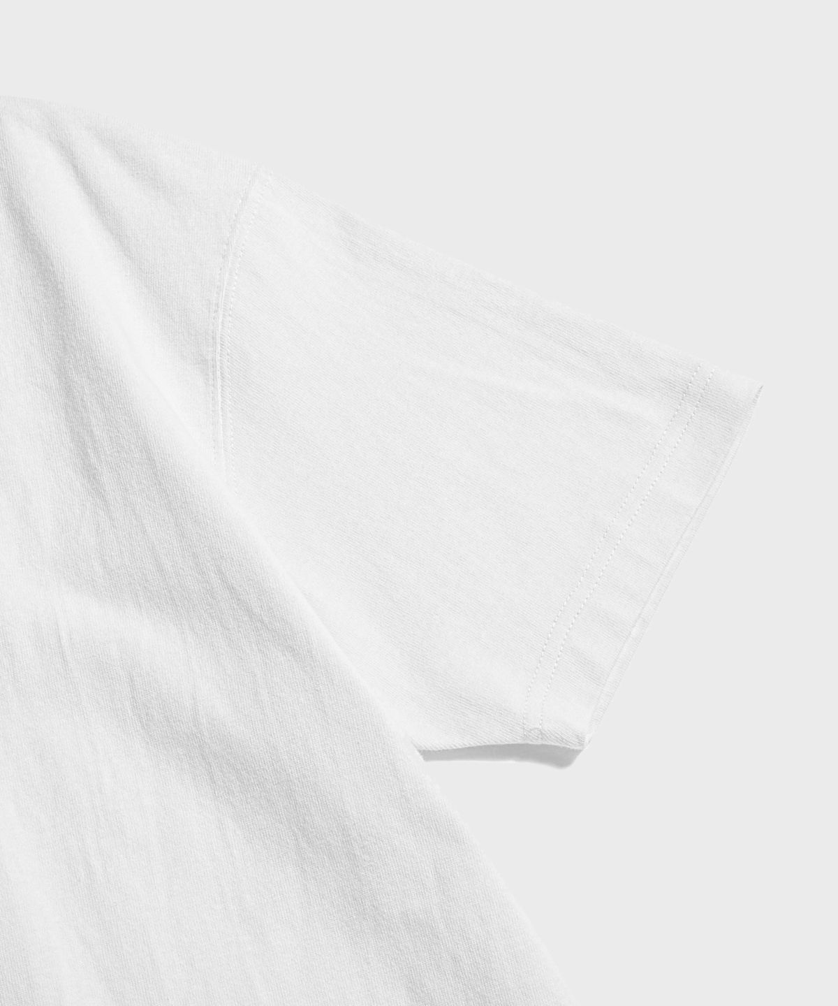 브론슨(BRONSON) 9oz USA Cotton Tubular Tee White
