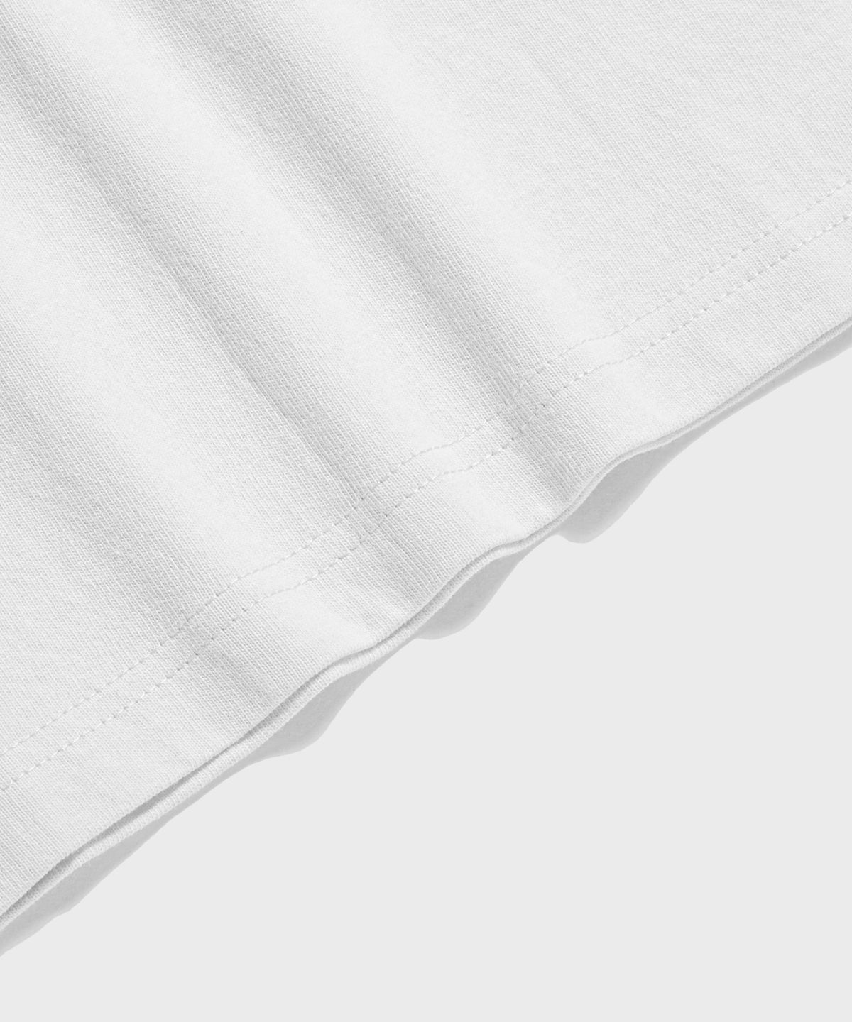 브론슨(BRONSON) 9oz USA Cotton Tubular Tee White