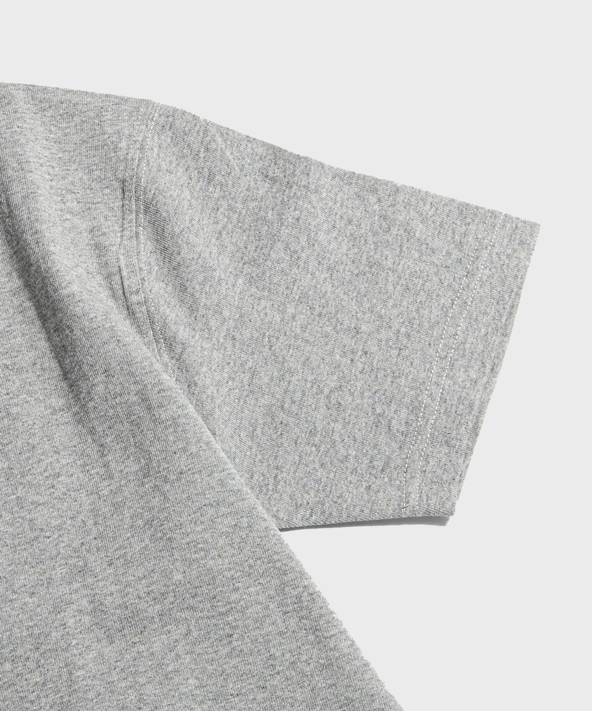 브론슨(BRONSON) 9oz USA Cotton Tubular Tee Grey