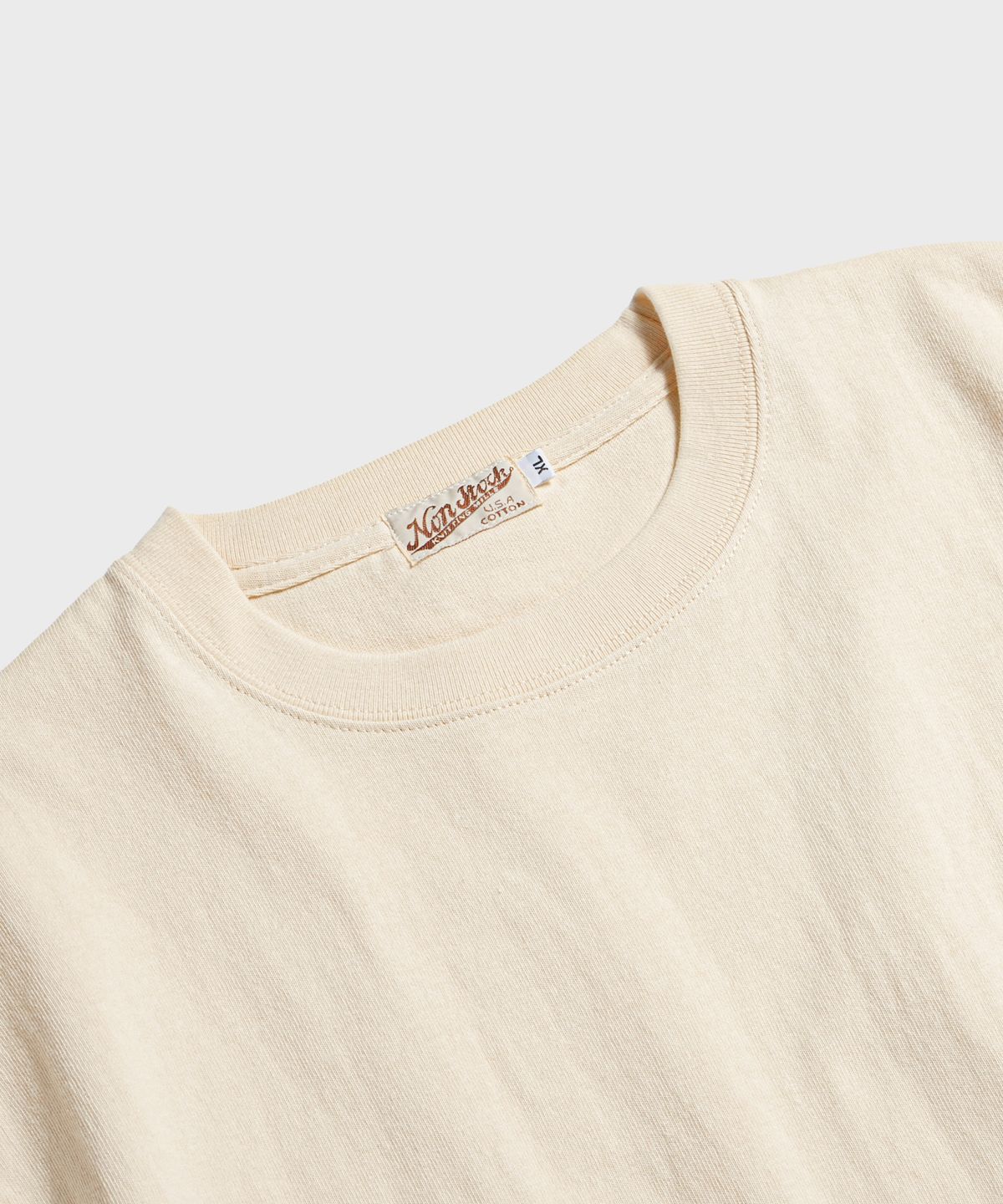 브론슨(BRONSON) 9oz USA Cotton Tubular Tee Embryo