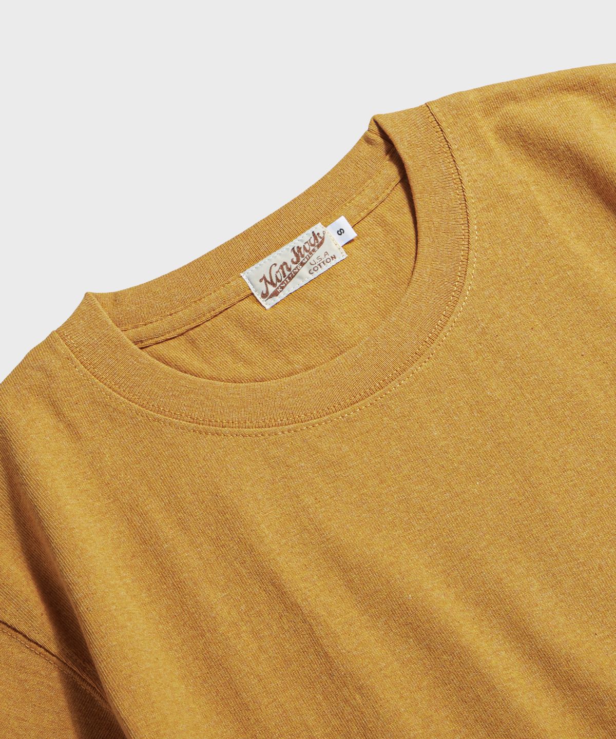 브론슨(BRONSON) 9oz USA Cotton Tubular Tee Ginger