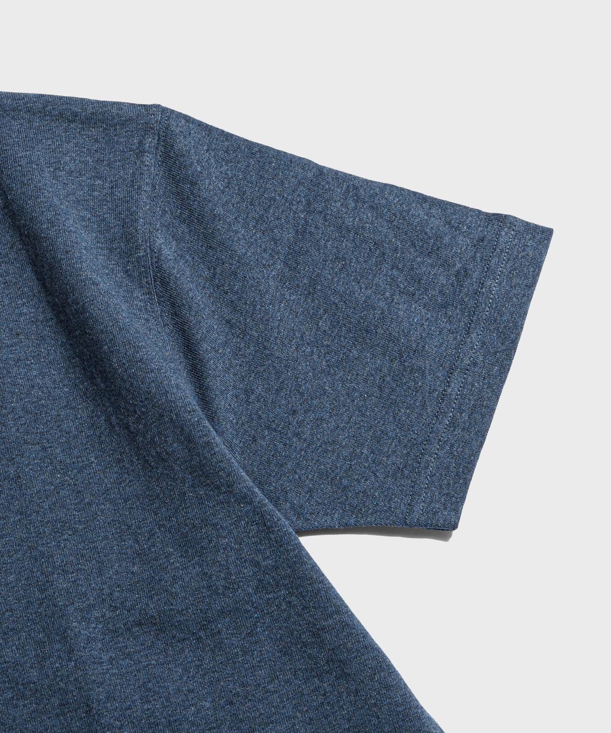 브론슨(BRONSON) 9oz USA Cotton Tubular Tee Denim Blue