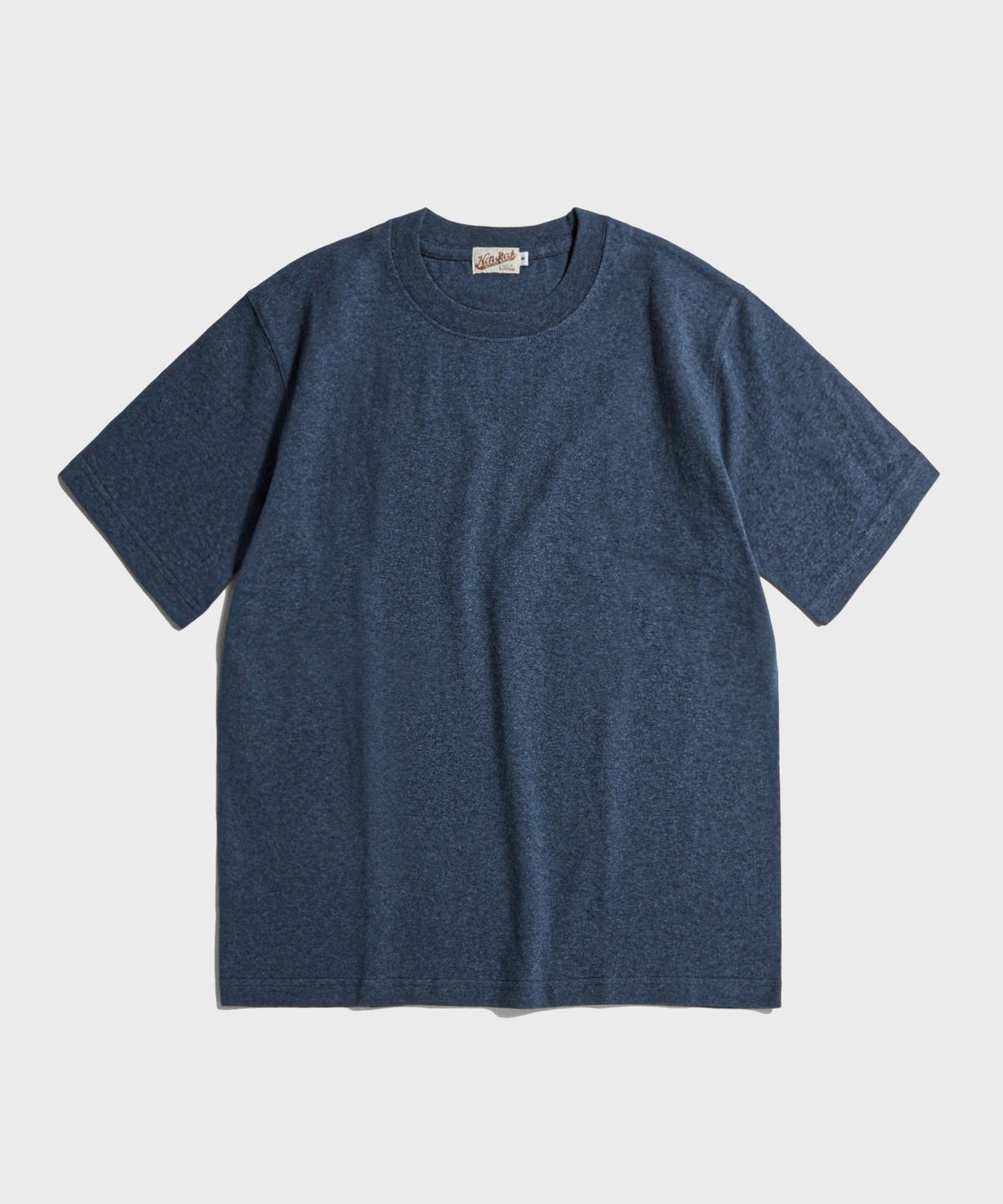 브론슨(BRONSON) 9oz USA Cotton Tubular Tee Denim Blue