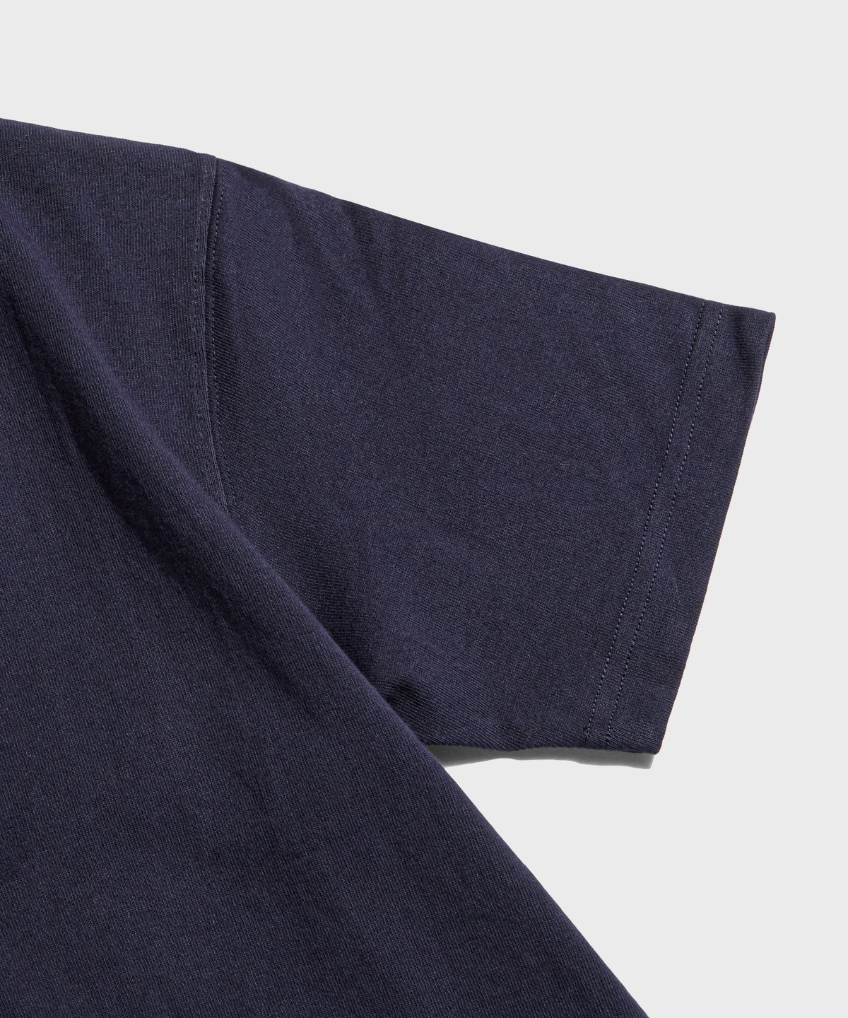 브론슨(BRONSON) 9oz USA Cotton Tubular Tee Navy
