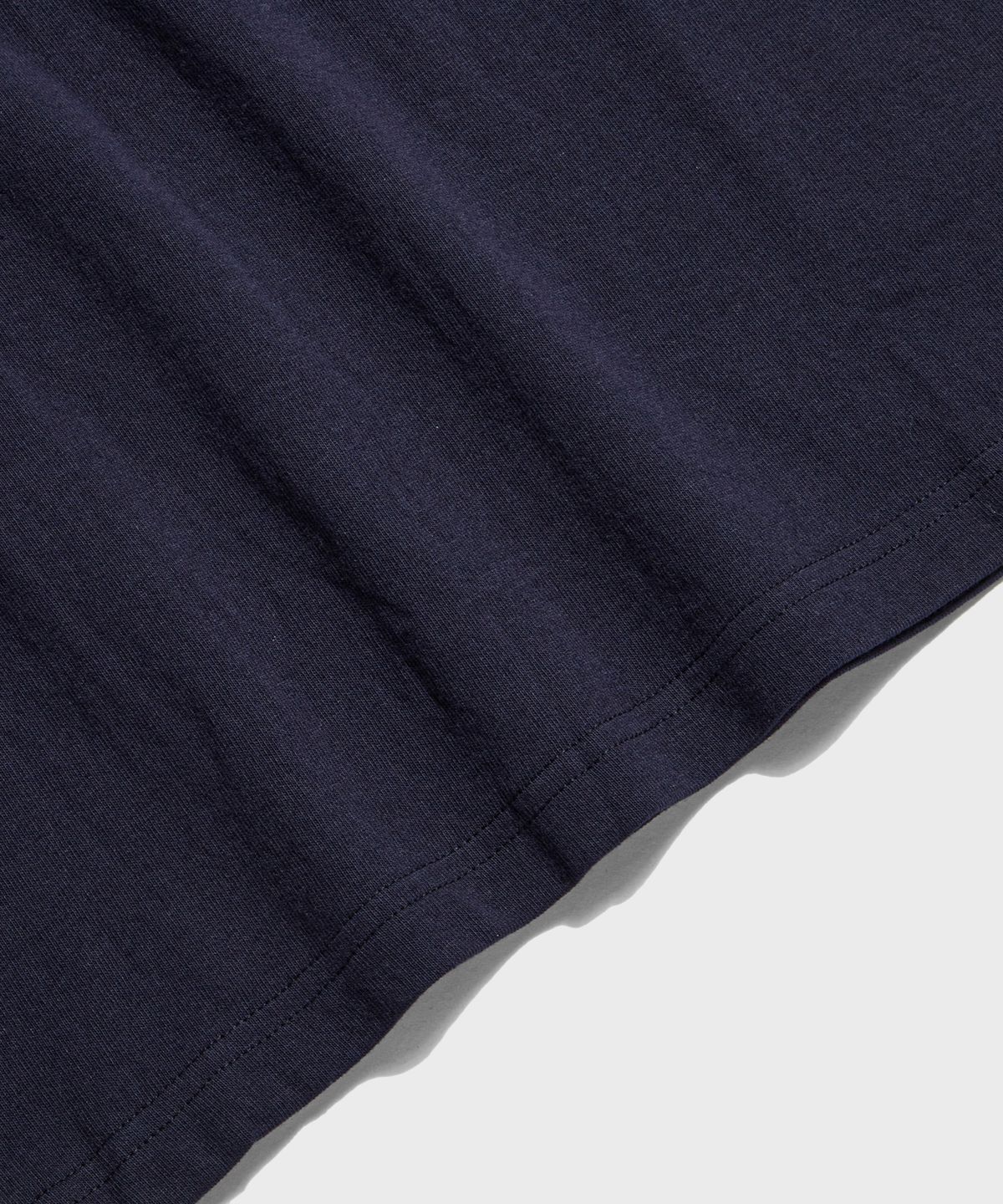 브론슨(BRONSON) 9oz USA Cotton Tubular Tee Navy