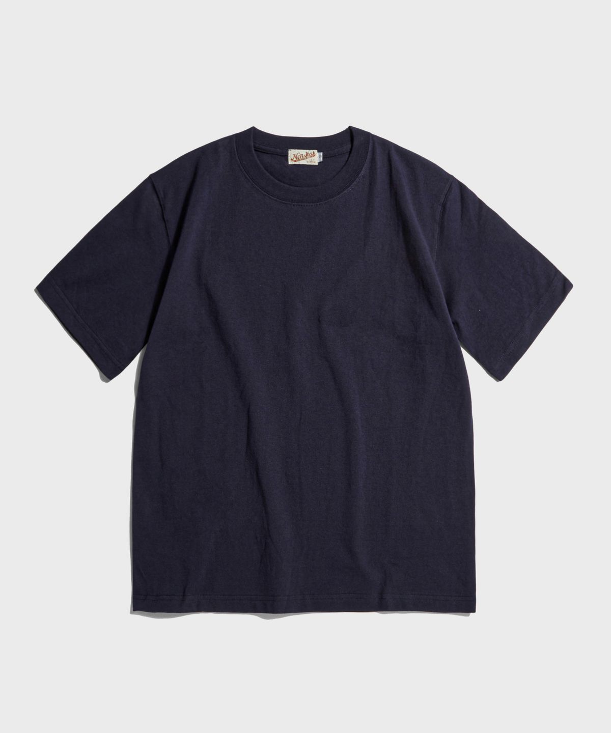 브론슨(BRONSON) 9oz USA Cotton Tubular Tee Navy