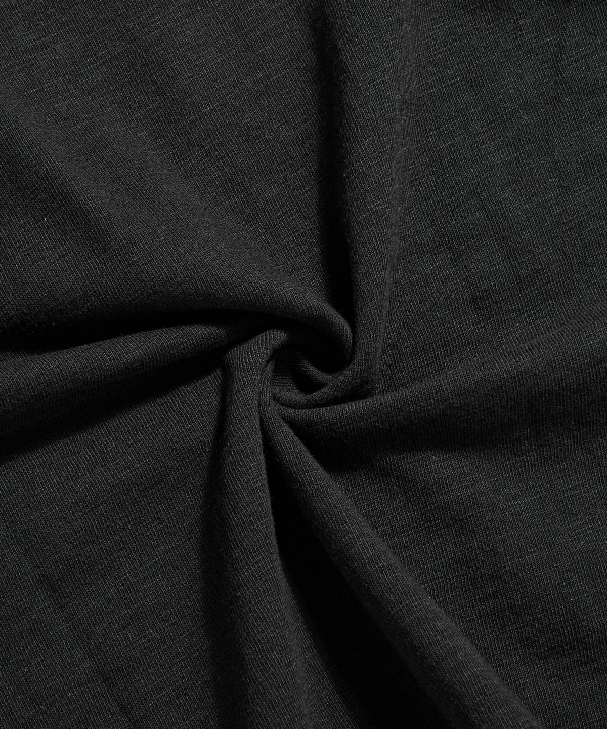 브론슨(BRONSON) 10.5 oz USA Cotton Tubular Gusset Tee Black