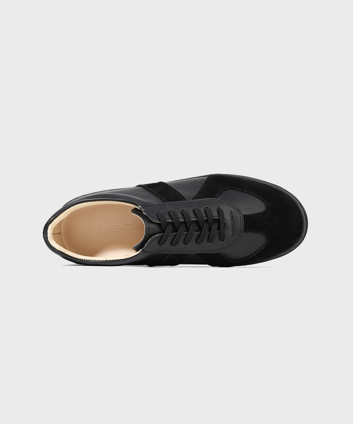 피렌체 아뜨리에(FIRENZE ATELIER) 핸드메이드 독일군 스니커즈 2285 [BLACK FG+SUEDE]