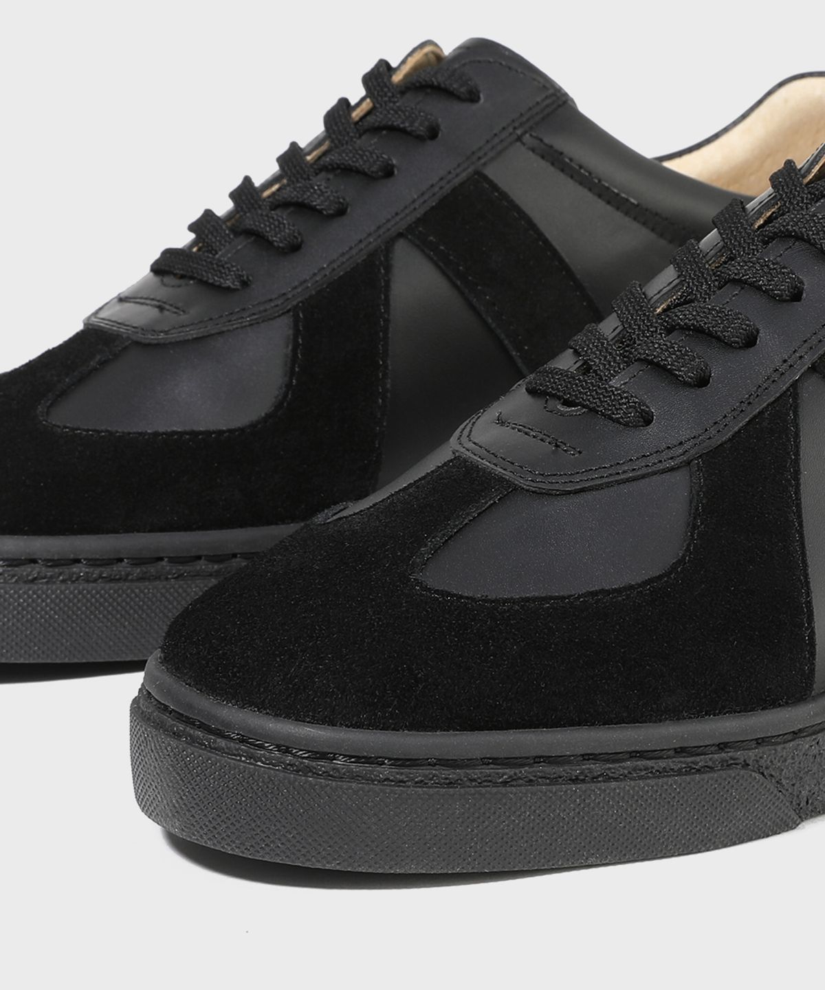 피렌체 아뜨리에(FIRENZE ATELIER) 핸드메이드 독일군 스니커즈 2285 [BLACK FG+SUEDE]