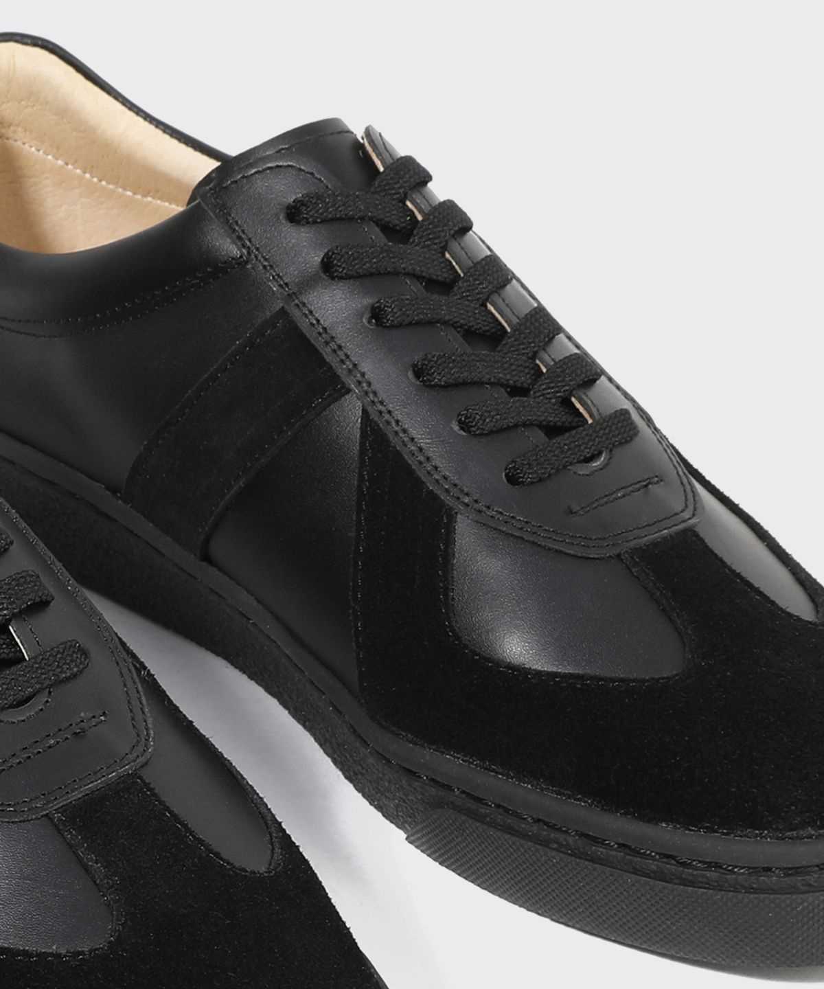 피렌체 아뜨리에(FIRENZE ATELIER) 핸드메이드 독일군 스니커즈 2285 [BLACK FG+SUEDE]