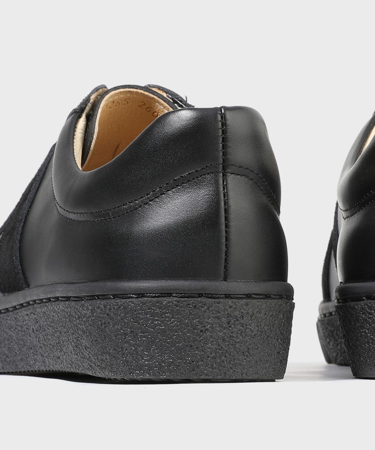 피렌체 아뜨리에(FIRENZE ATELIER) 핸드메이드 독일군 스니커즈 2285 [BLACK FG+SUEDE]