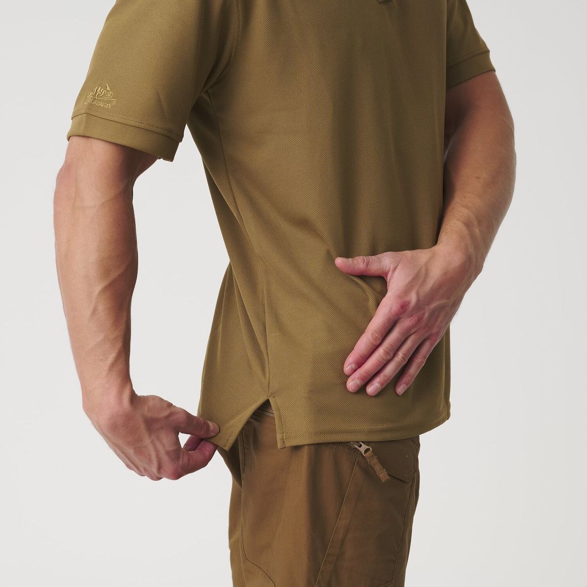 헬리콘텍스(HELIKONTEX) UTL 폴로 셔츠 올리브그린