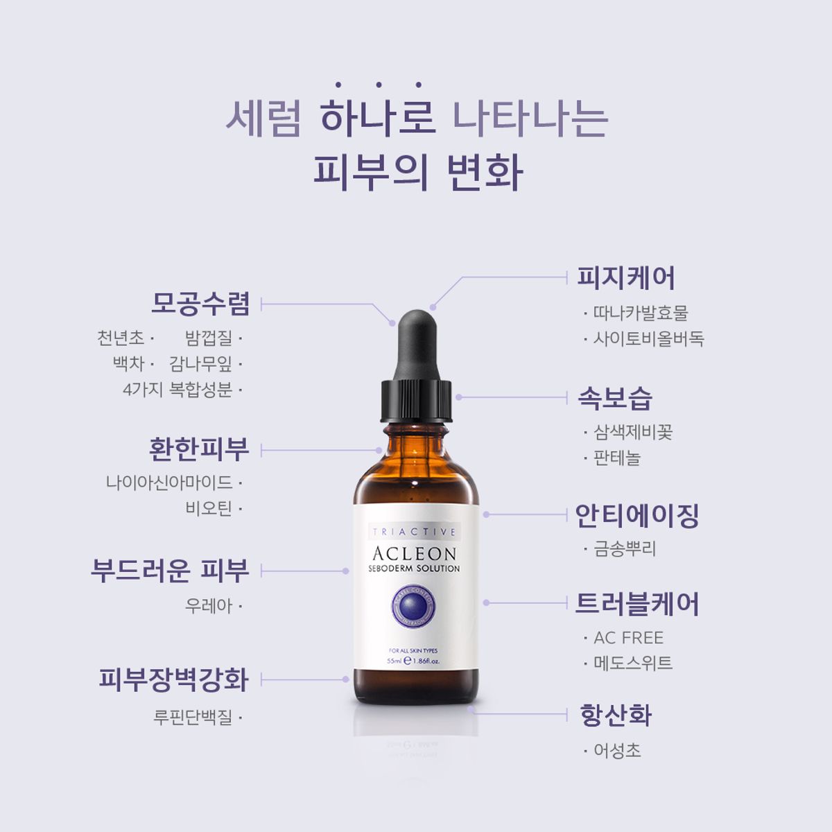 아클레온(ACLEON) 아나시스 세보엑스 피지제거 200ml 모공앰플 15ml