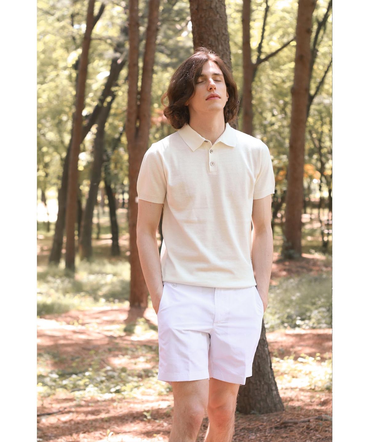 벨리프(BELLIEF) Utility Swim shorts (White)