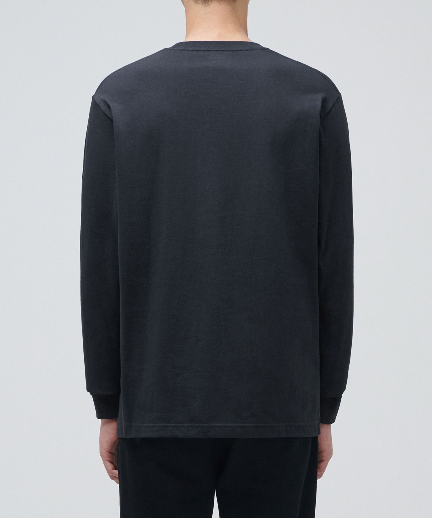 MUSINSA | MUSINSA STANDARD Crew Neck Long Sleeve T-Shirt