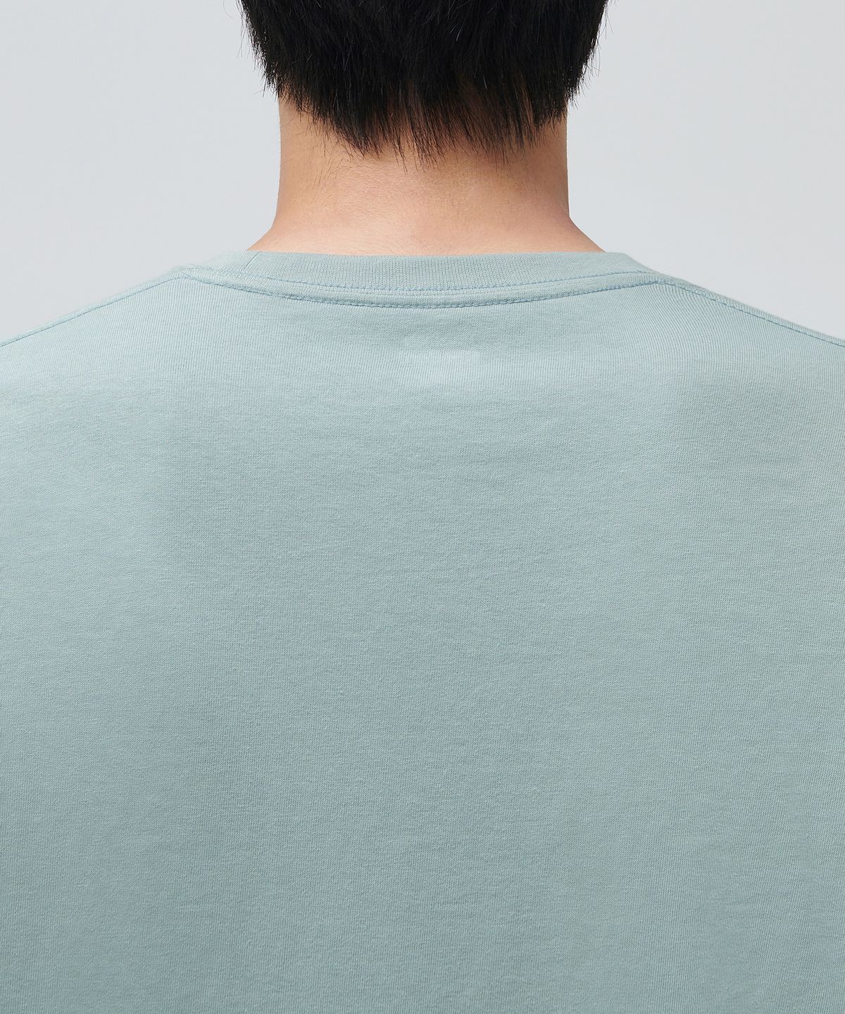 무신사 스탠다드(MUSINSA STANDARD) 베이식 긴소매 티셔츠 [더스티 그린]