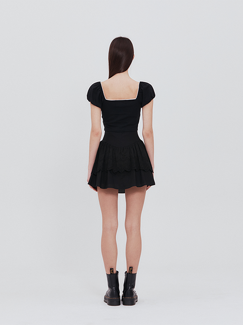 Tシャツ・カットソー Not your rose Lace square t-shirt BBH3652 Not your rose Lace square t-shirt BBH3652 (Not your rose/T
