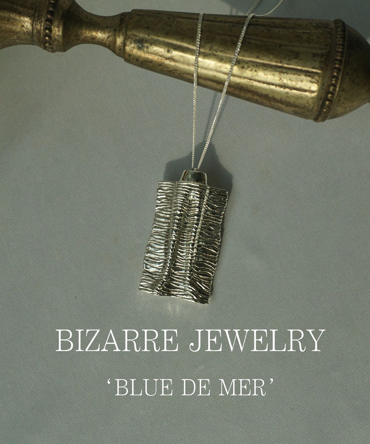 비자르 주얼리(BIZARRE JEWELRY) Blue de mer (블루 드 메흐)목걸이