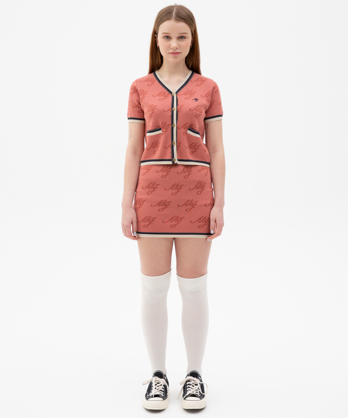 메리제임스(MARYJAMES) (W) URIJU SKIRT - PINK