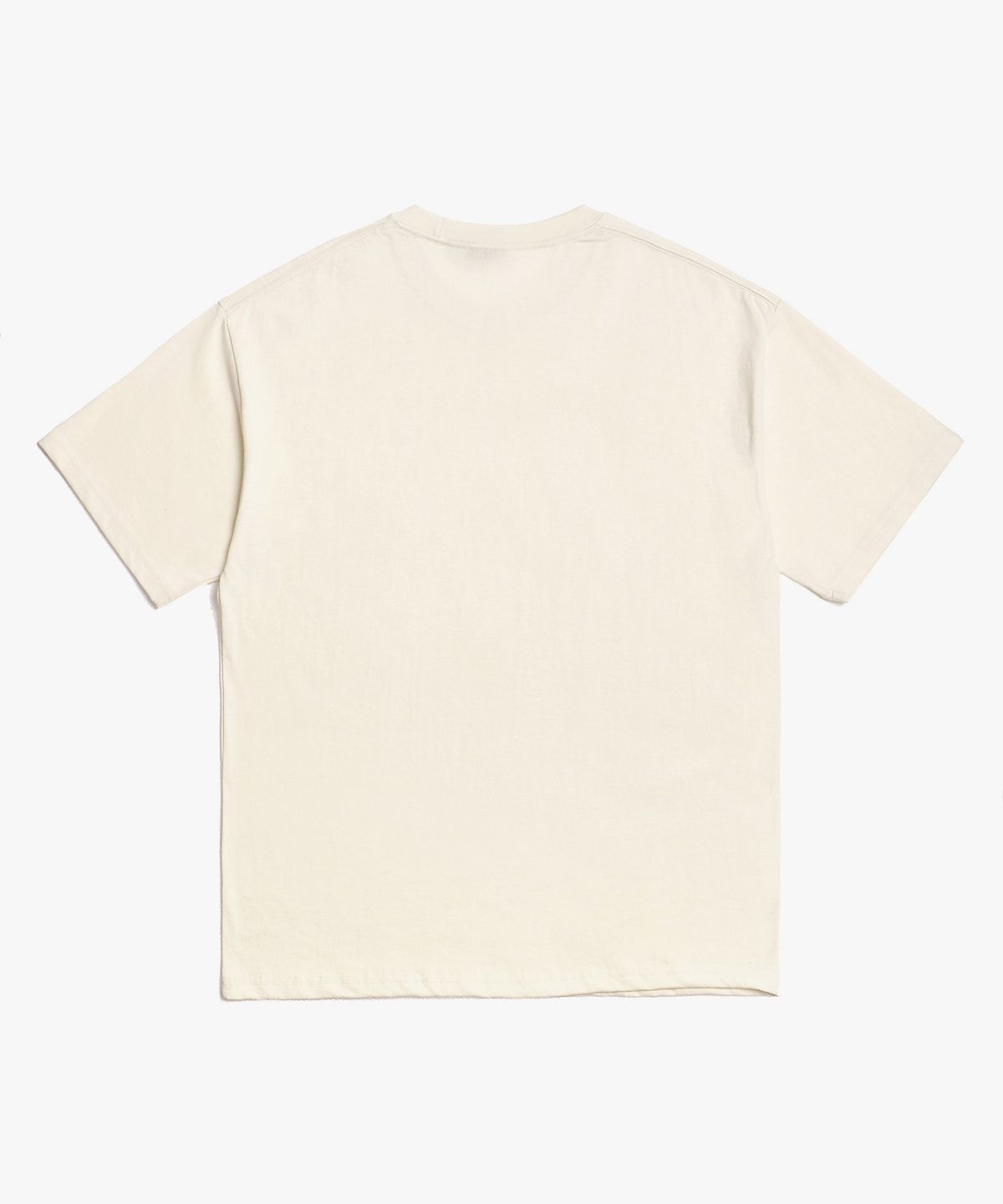 피스메이커(PIECE MAKER) PAPER ICON POCKET TSHIRTS (IVORY)