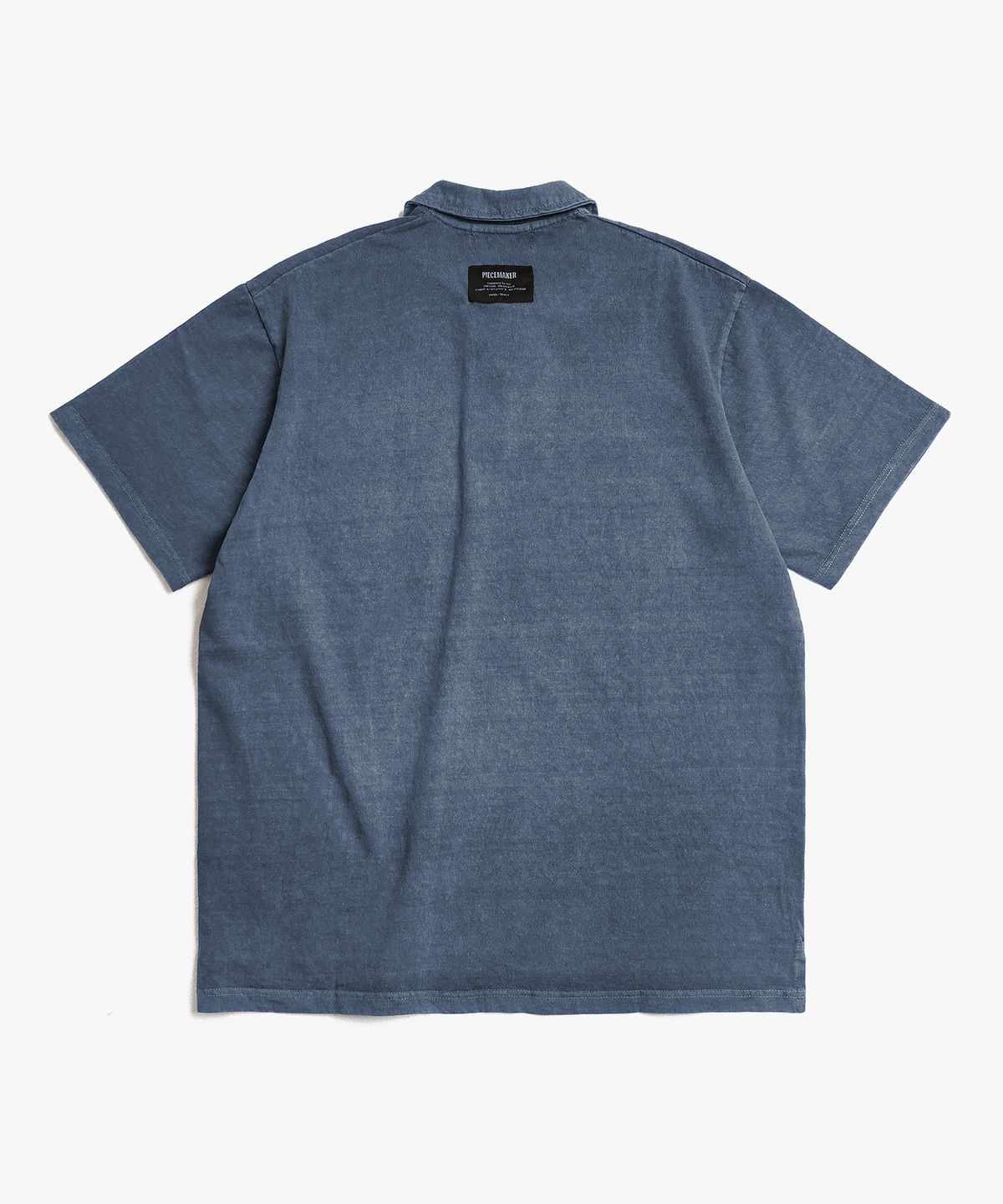 피스메이커(PIECE MAKER) PIGMENT POCKET PK TSHIRTS (NAVY)