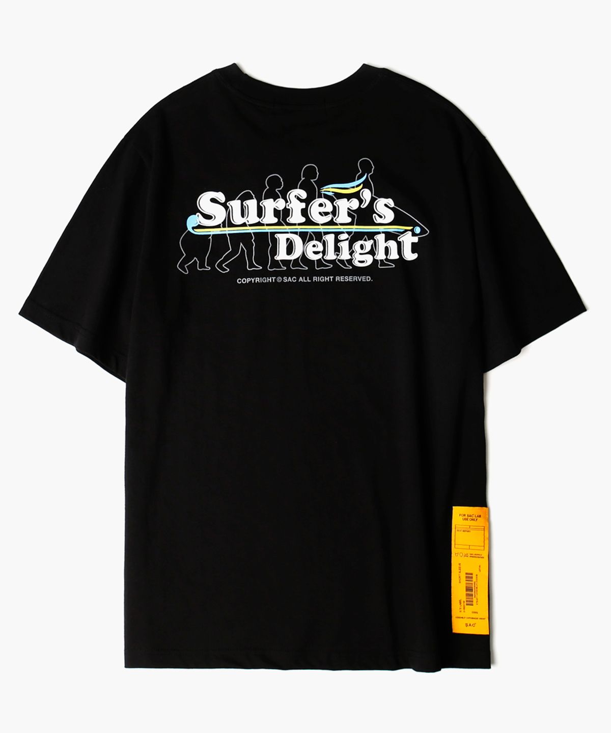 색 스튜디오(SAC STUDIO) SURFERs T-SHIRTS BLACK