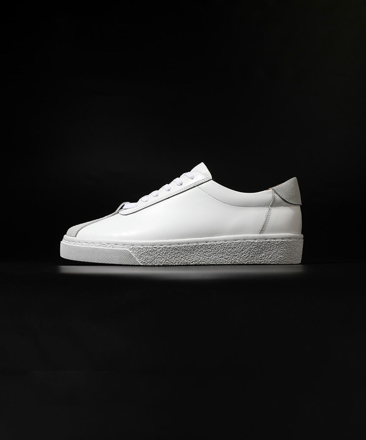 피렌체 아뜨리에(FIRENZE ATELIER) 핸드메이드 코르테즈 스니커즈 2282 [CREAM WHITE+SUEDE]