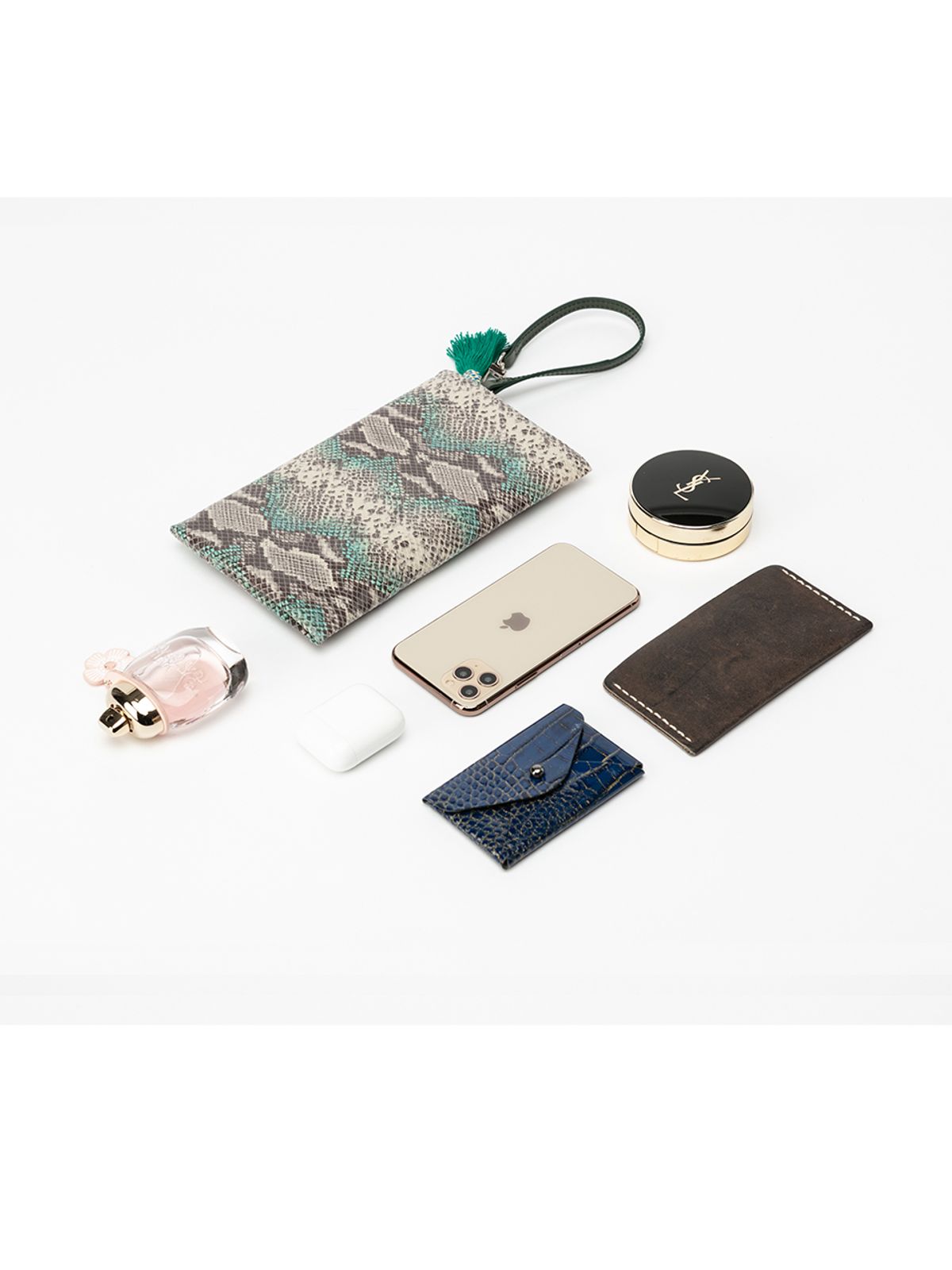지나인뉴욕(JINA IN NY) Python Easy Pouch [3color]