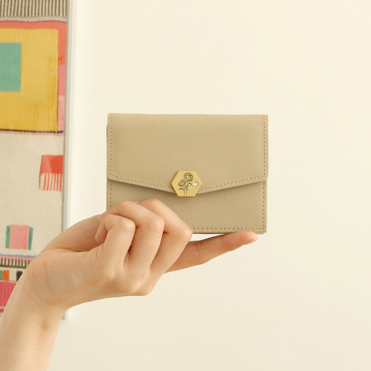 디랩(D.LAB) (탄생화지갑) Billy Card wallet - 4color
