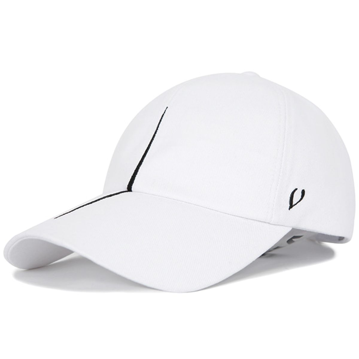 바이브레이트(VIBRATE) VERTICAL DIVISION BALL CAP (WHITE)