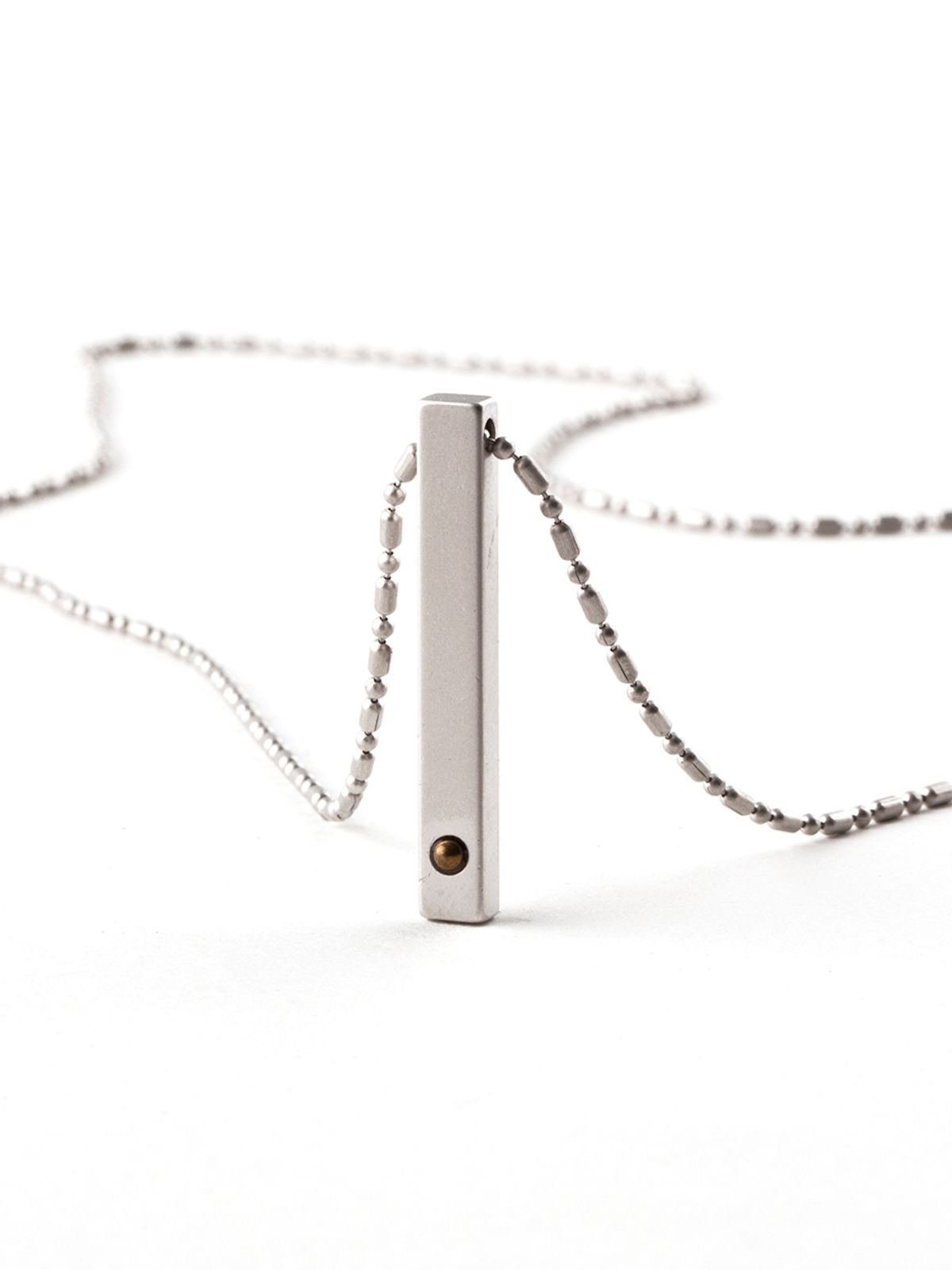 쇼브오프(SHOVEOFF) SVN-310 Stone Bar Double Necklace