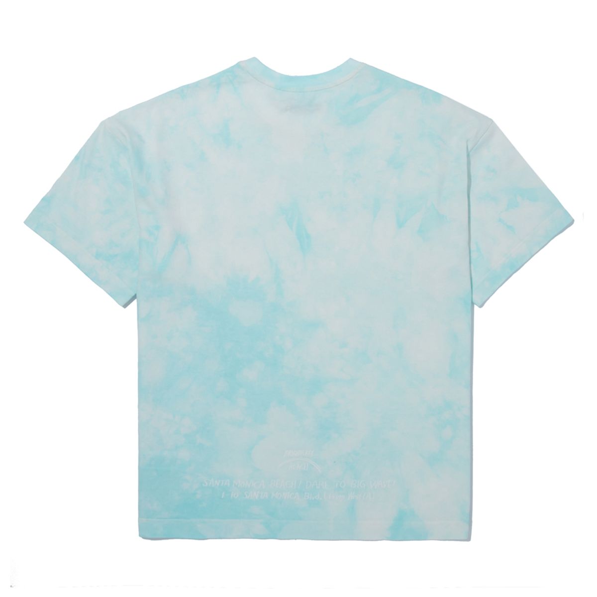 브라이언베리(BRIAN BERRY) TIE DYED S/S TEE_AQUA BLUE