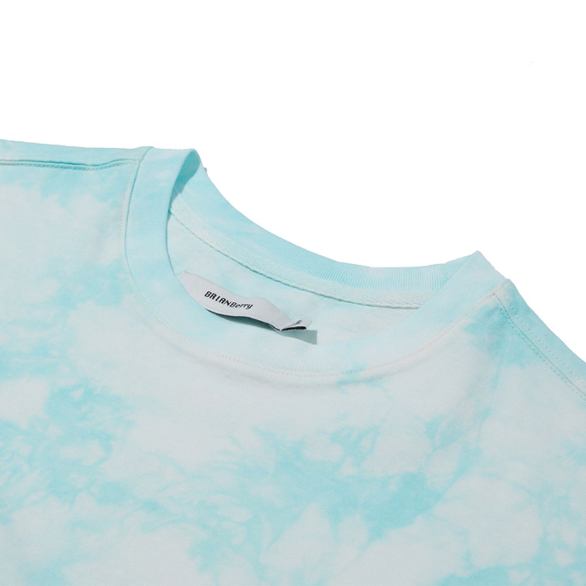 브라이언베리(BRIAN BERRY) TIE DYED S/S TEE_AQUA BLUE