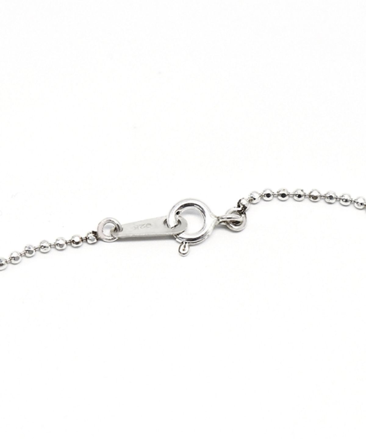 봉보(BONBEAU) Volume heart point silver Necklace 실버 하트 통통 목걸이 9mm 15mm 20mm