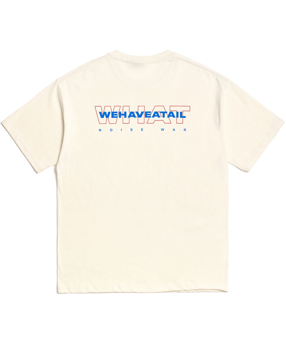 위해브어테일(WE HAVE A TAIL) OG LOGO TSHIRTS (IVORY)