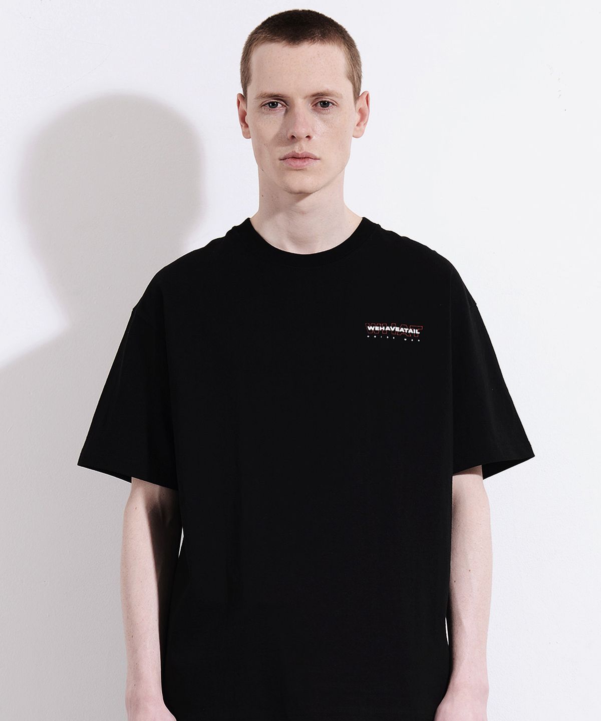 위해브어테일(WE HAVE A TAIL) OG LOGO TSHIRTS (BLACK)